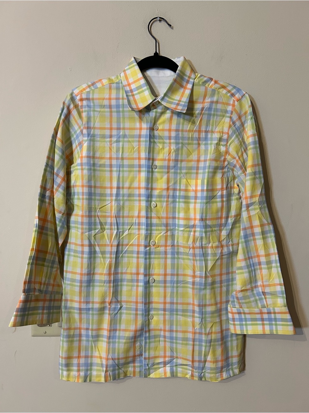 Brioni cotton men’s button up shirt size S